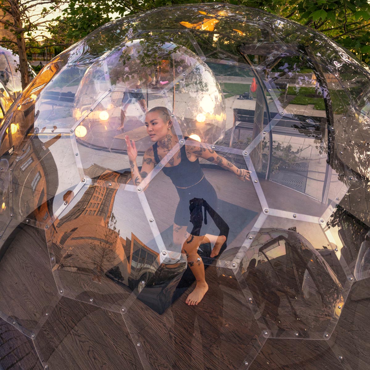 Yoga-in-a-Dome Experiences : Imnts