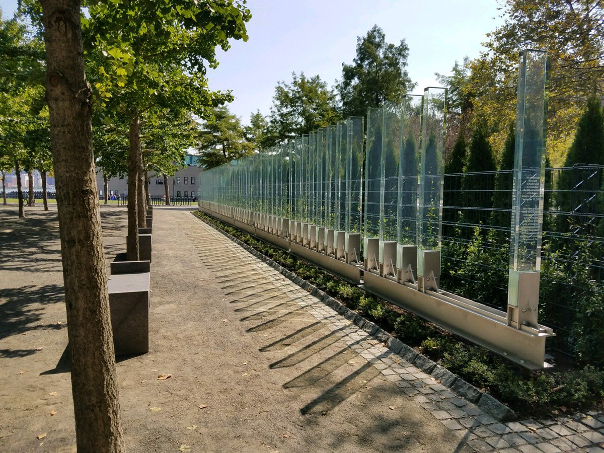 16 years later, the city unveiled a new memorial for 9/11