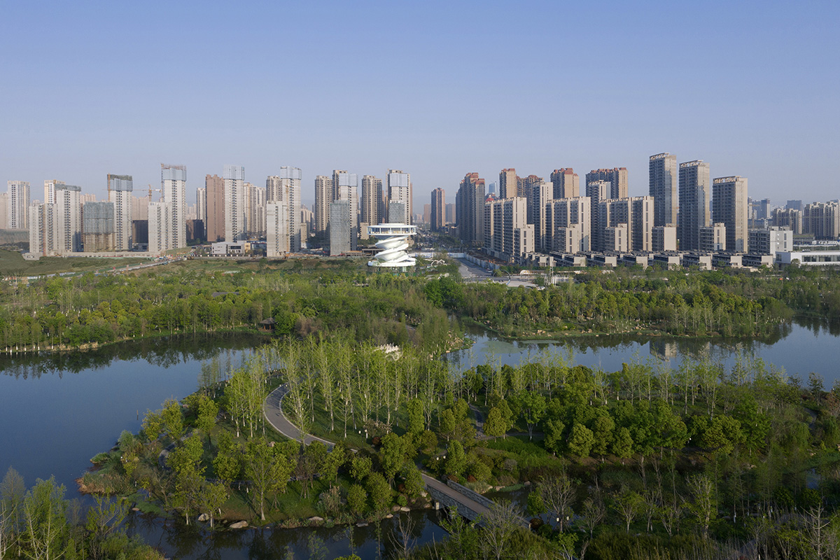 Natural qualities of Wetlands inform Nanchang Waves designed by Nordic Office of Architecture