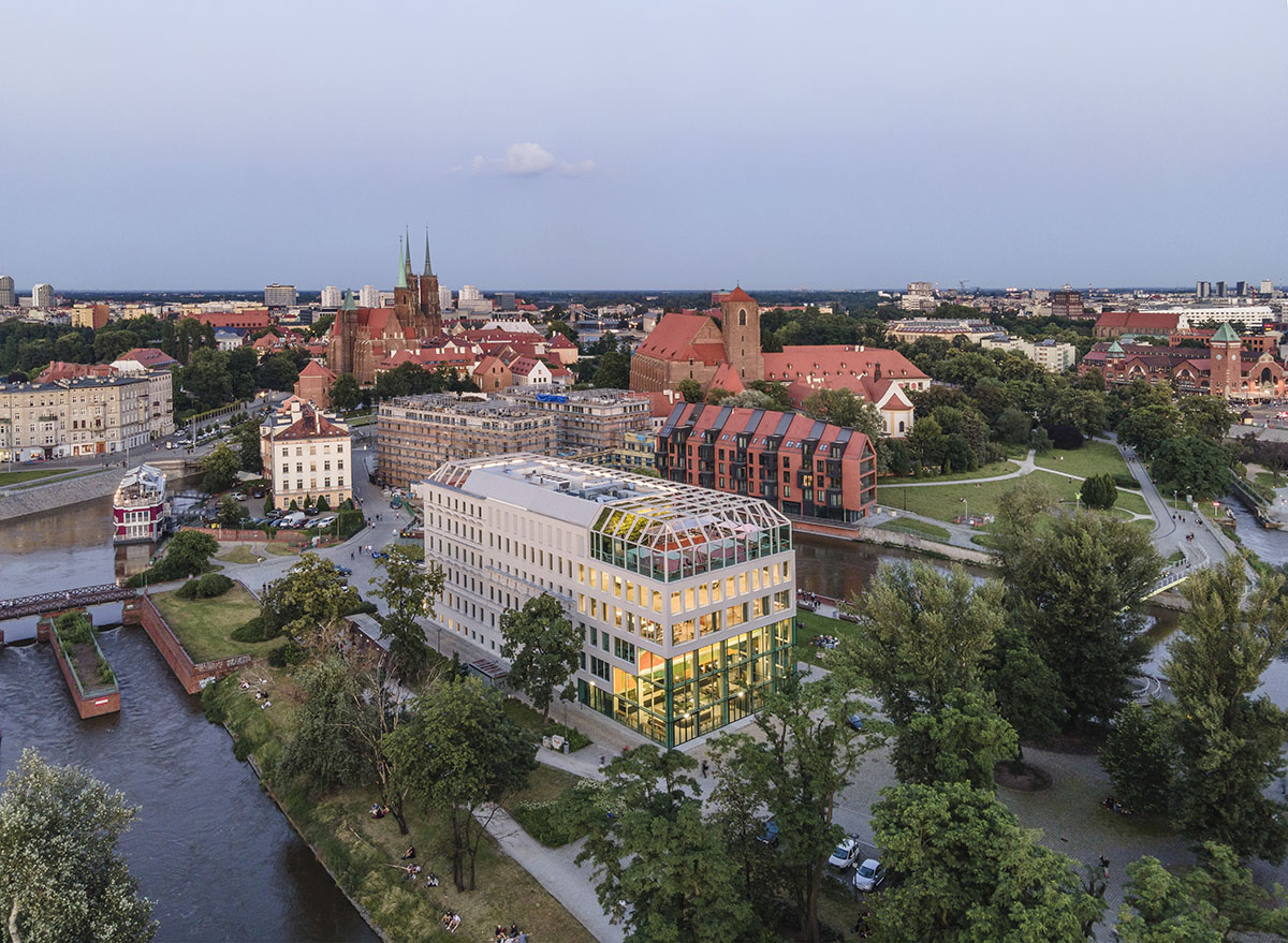 MVRDV opens up heritage building in Poland with three-storey