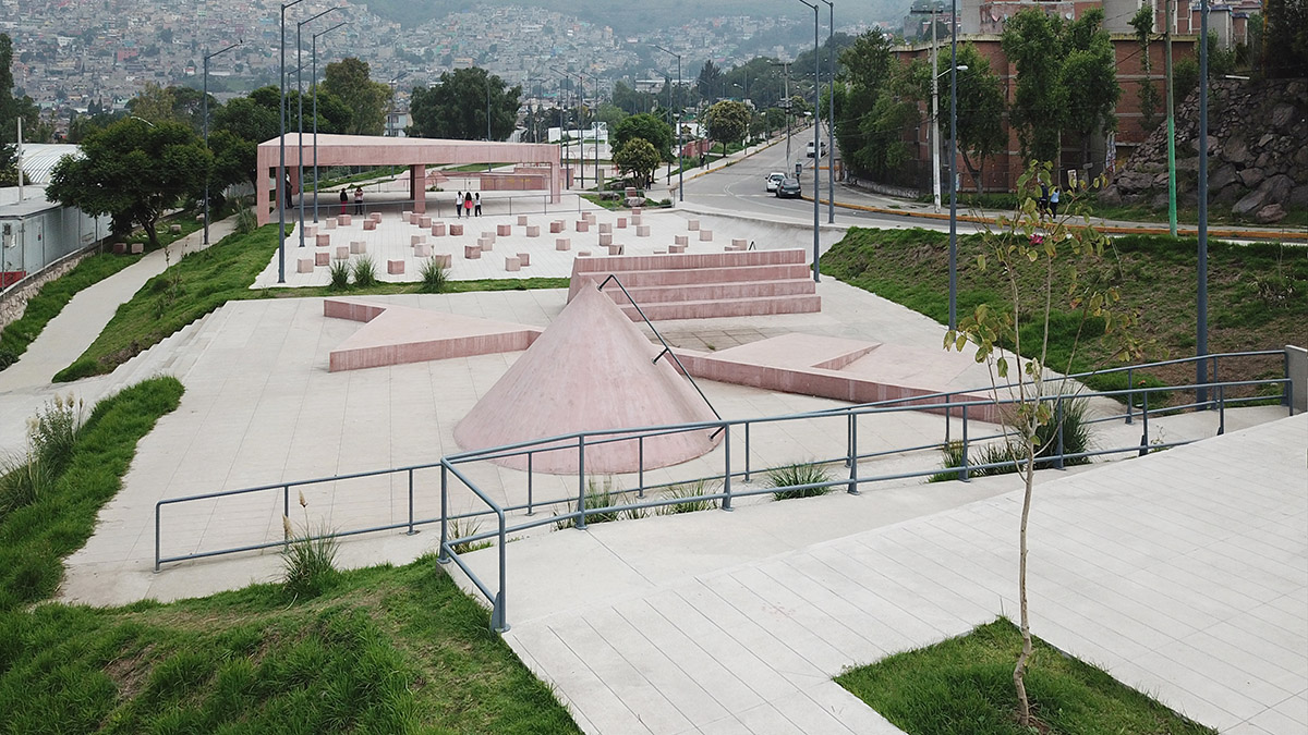 urban park seating