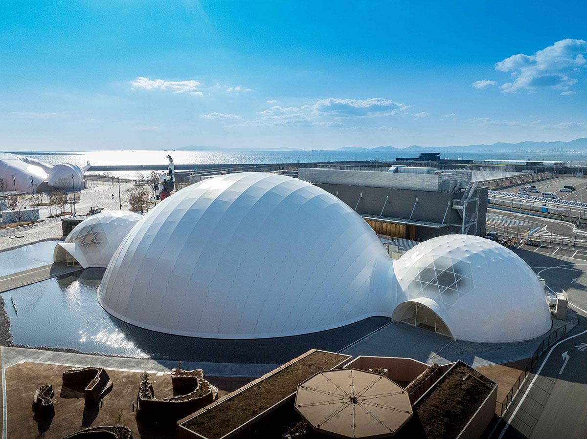 Shigeru Ban tackles marine plastic pollution with Blue Ocean Dome at Osaka Expo 2025