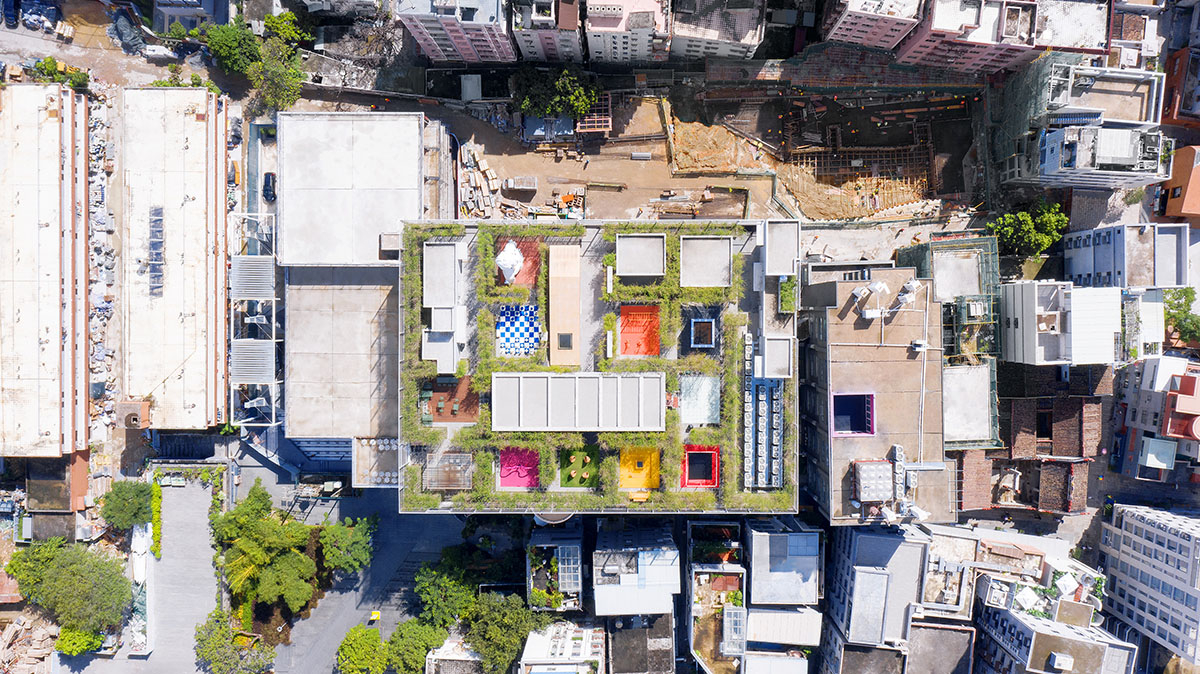MVRDV converts former factory in Shenzhen into a creative hub with a green public roof 