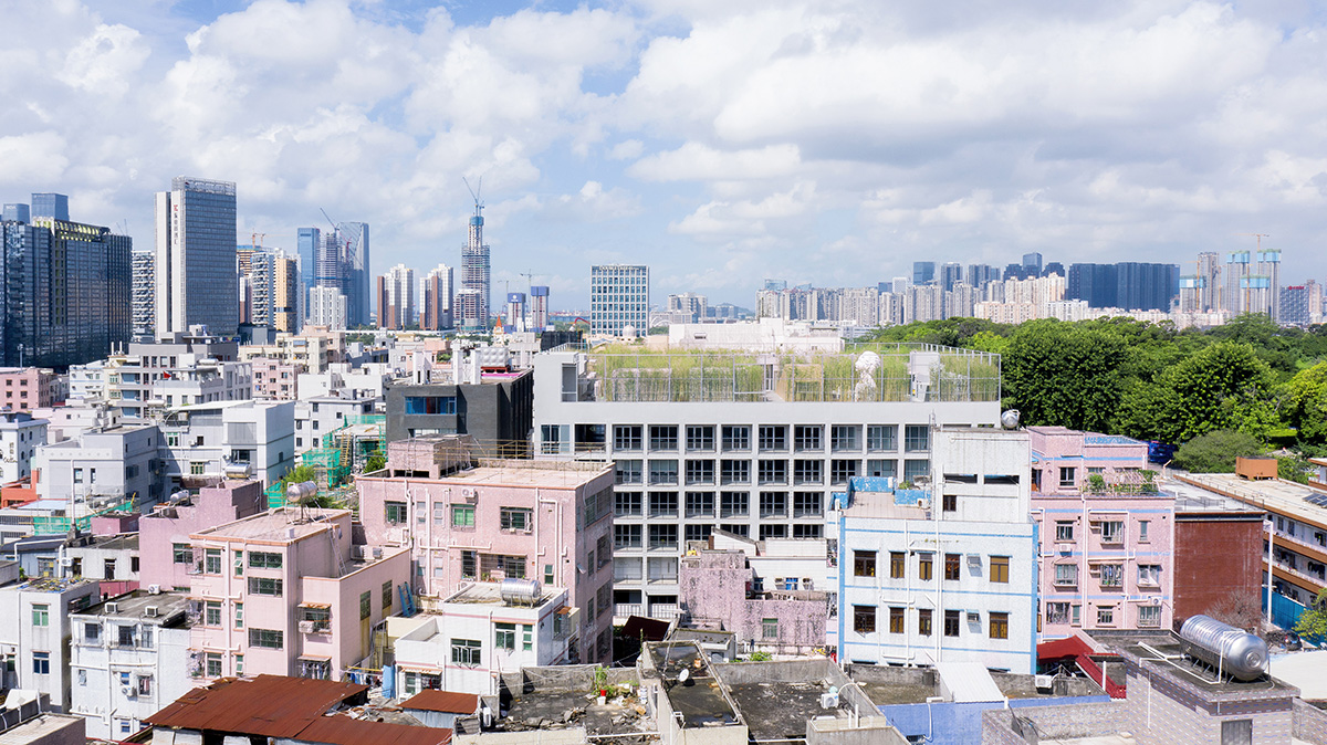 MVRDV converts former factory in Shenzhen into a creative hub with a green public roof 