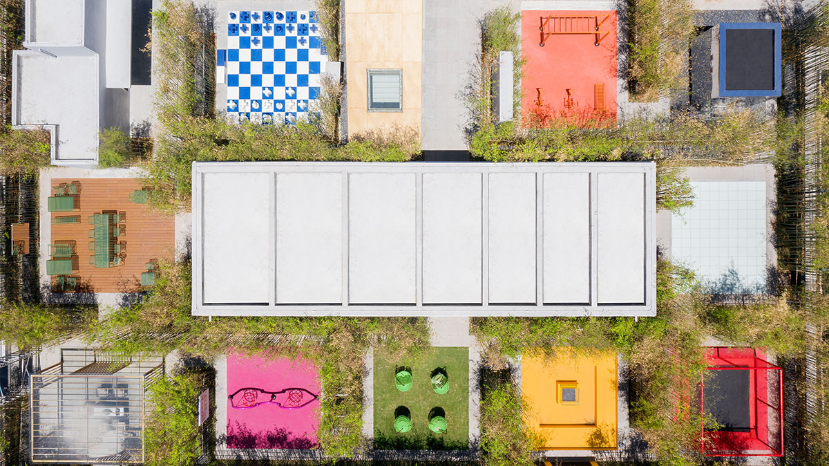MVRDV converts former factory in Shenzhen into a creative hub with a green public roof 