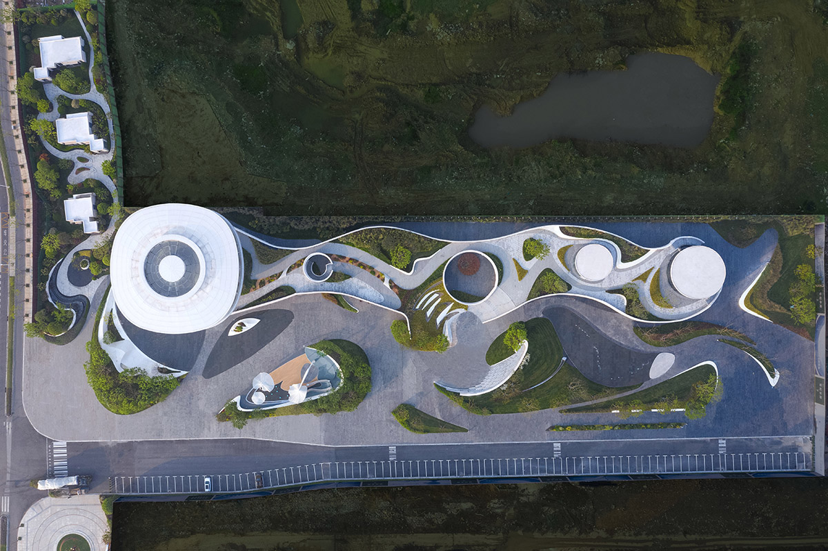 Natural qualities of Wetlands inform Nanchang Waves designed by Nordic Office of Architecture