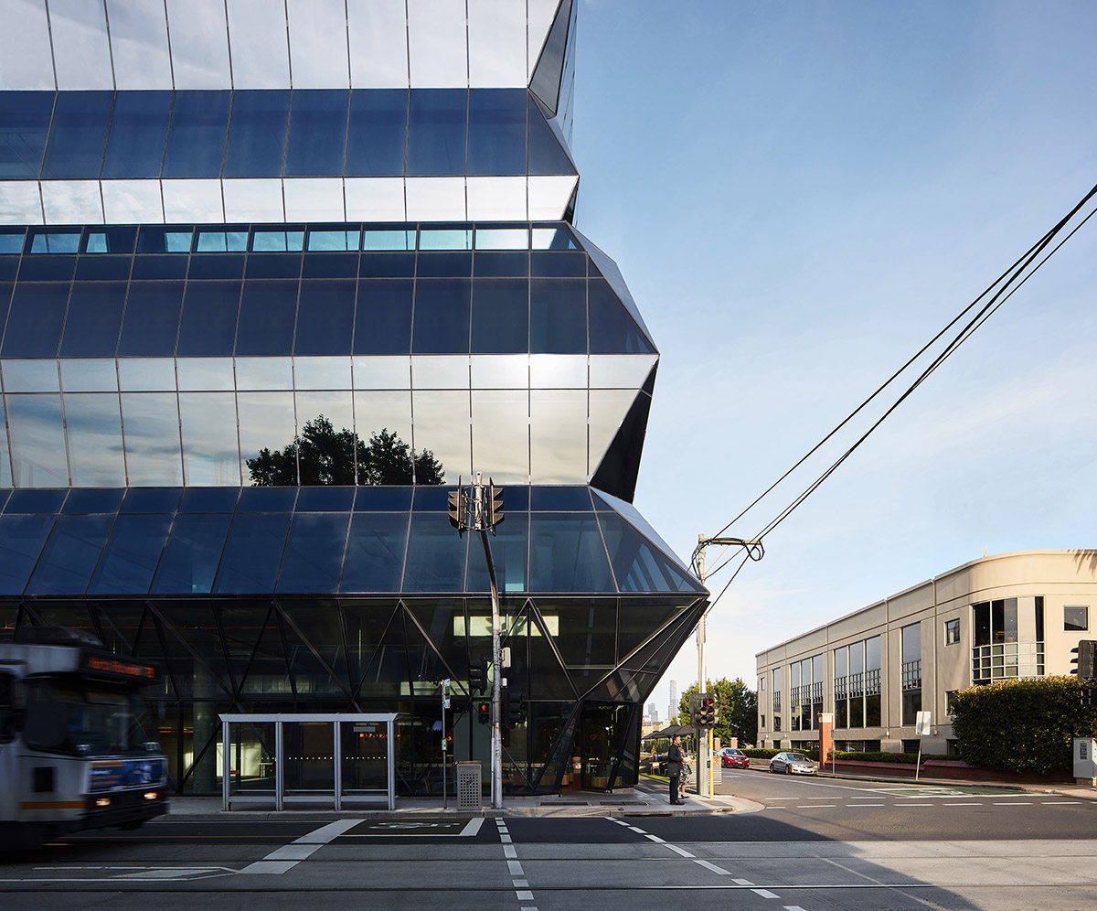 Wood Marsh completes monolithic crystalline Church Street building in Australia