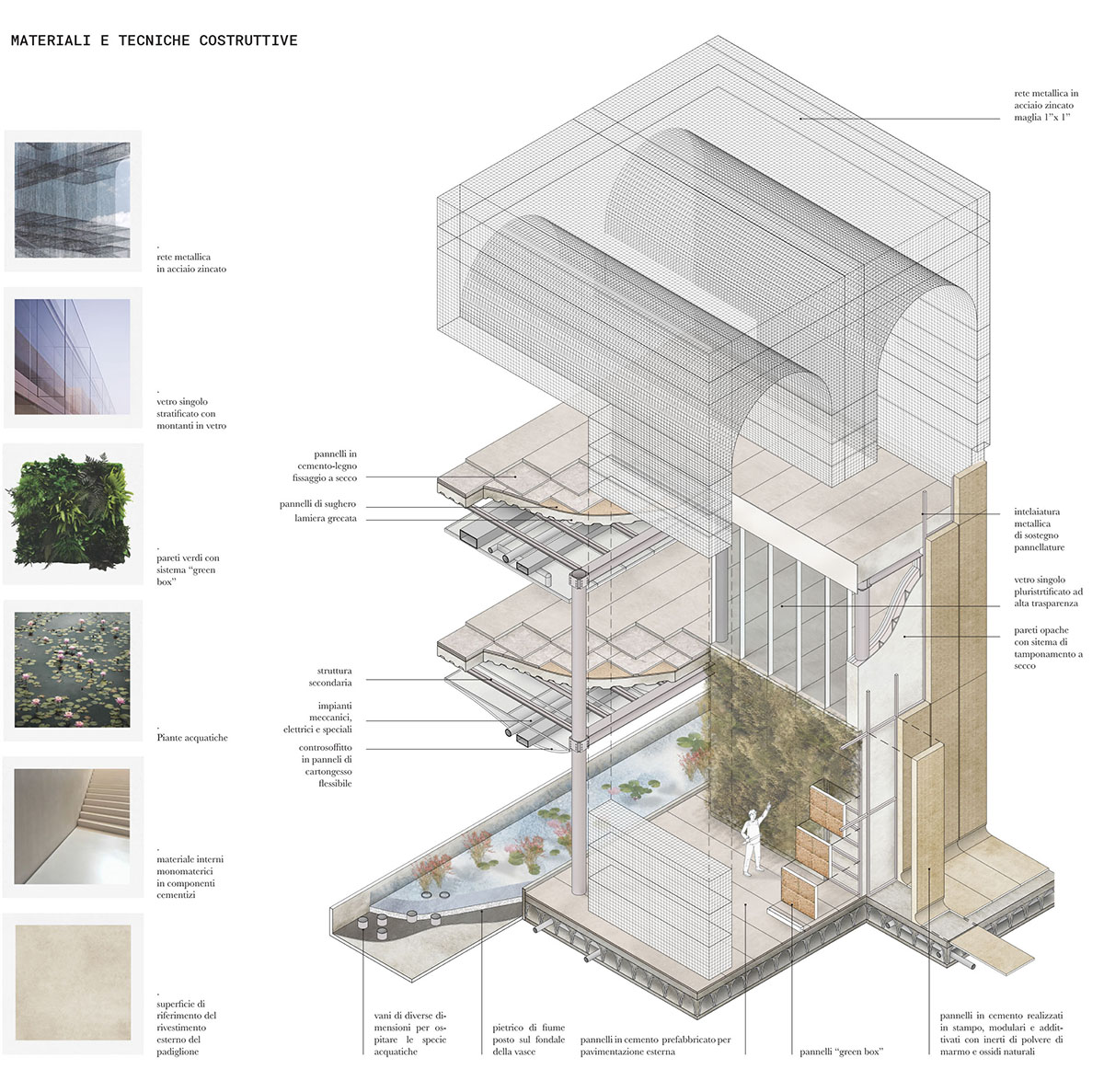 Dodi Moss designs transparent pavilion made of metal mesh for Italian Pavilion at Expo 2020 Dubai