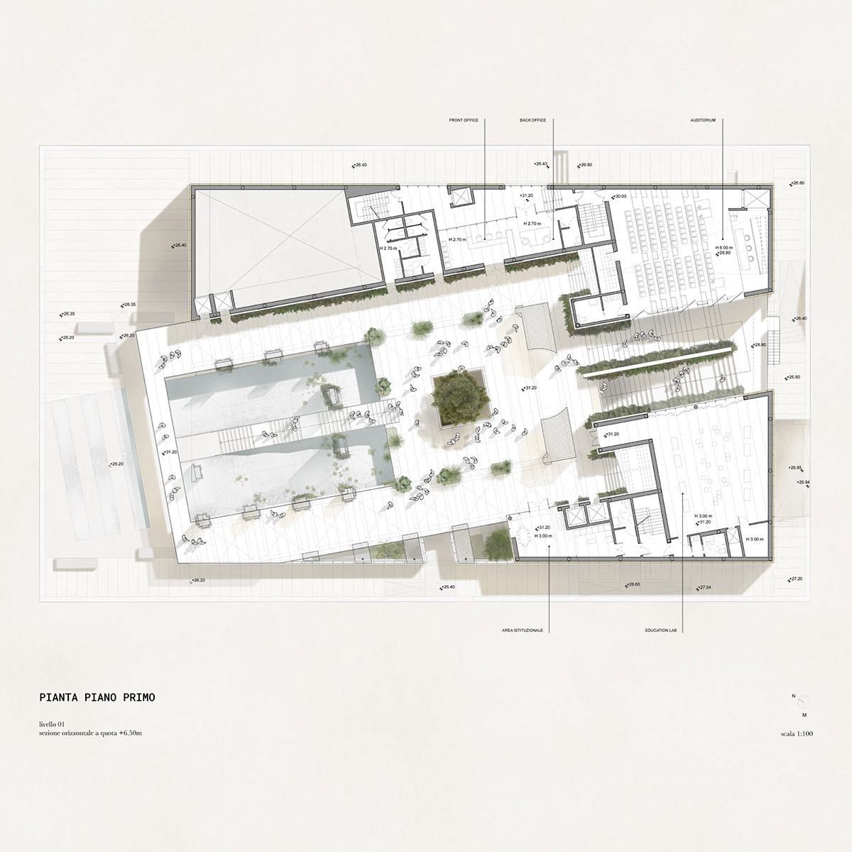 Dodi Moss designs transparent pavilion made of metal mesh for Italian Pavilion at Expo 2020 Dubai