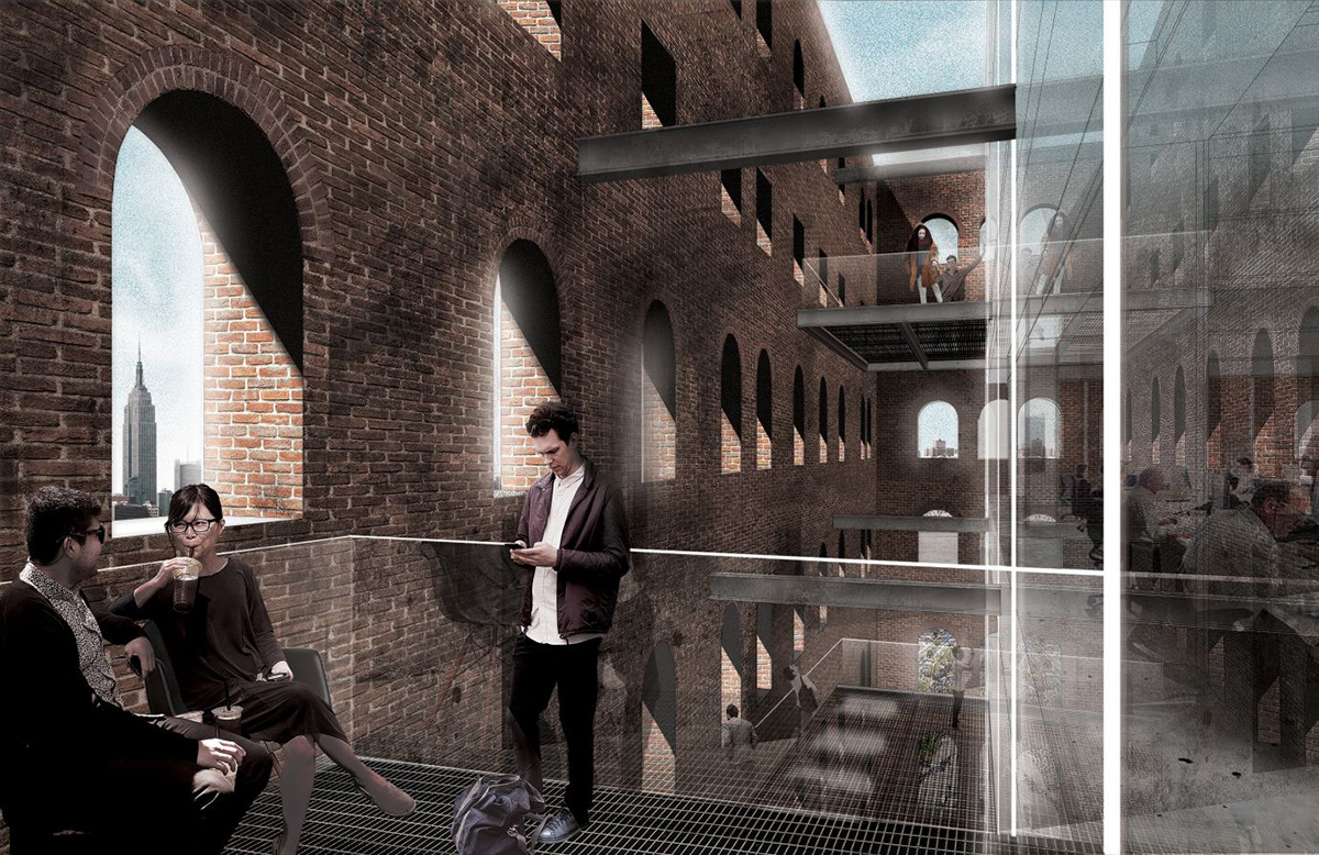 PAU Studio Unveils Revised Plans For Domino Sugar Refinery In Williamsburg, Brooklyn