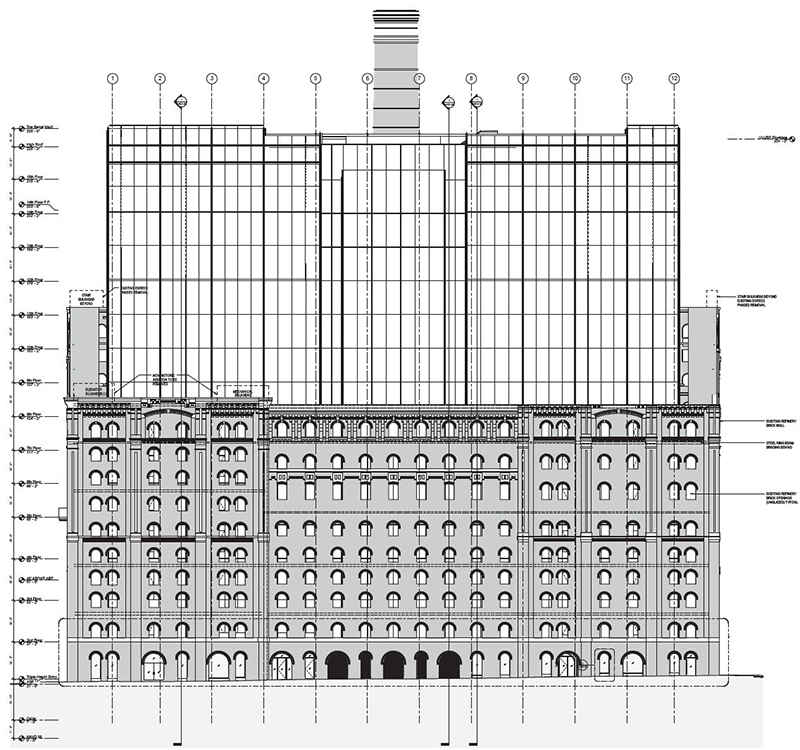 PAU Studio Unveils Revised Plans For Domino Sugar Refinery In Williamsburg, Brooklyn