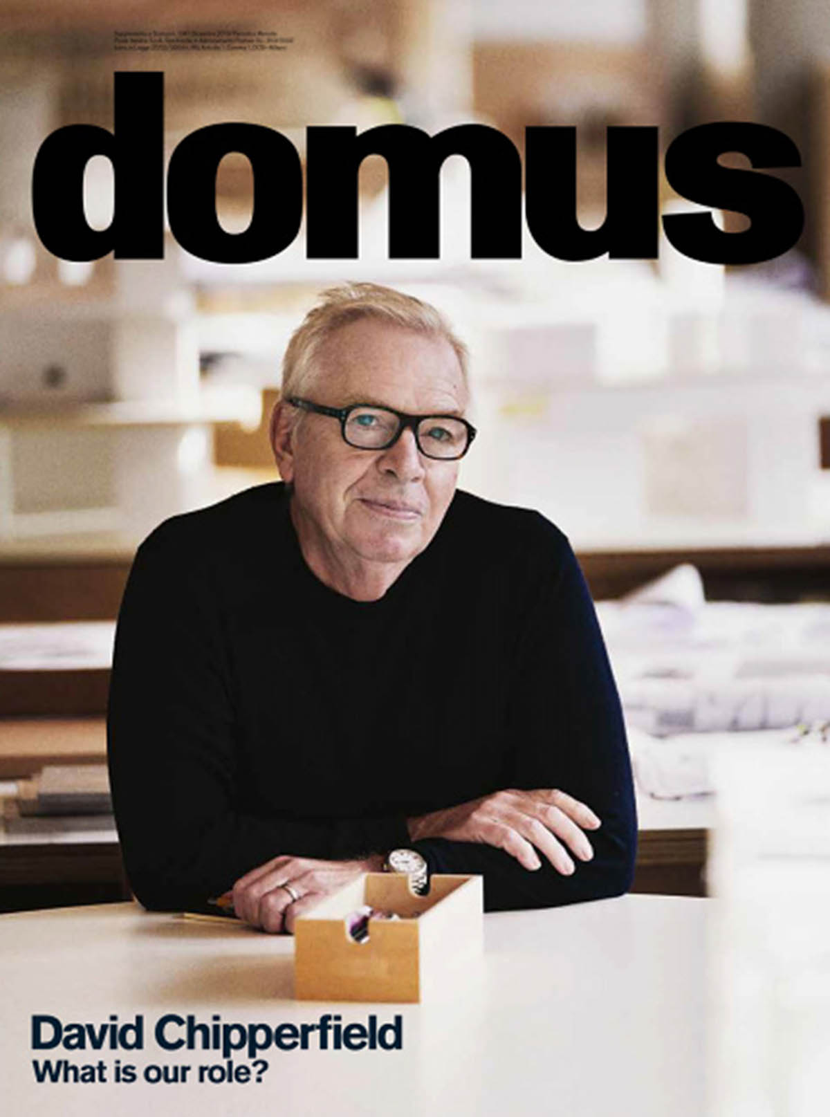 David Chipperfield named guest editor of Domus Magazine 2020