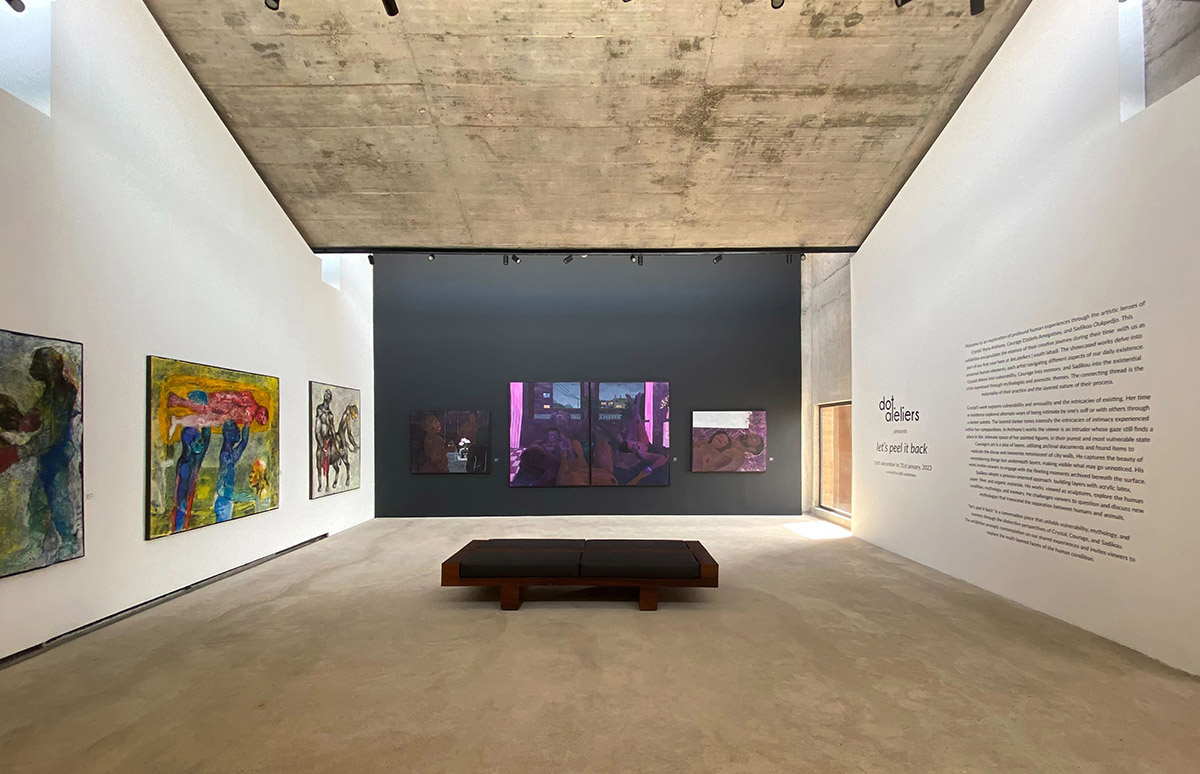 Adjaye Associates built a new home for dot.ateliers' community and art space in Accra