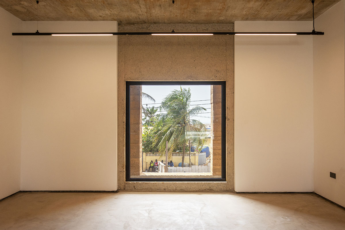 Adjaye Associates built a new home for dot.ateliers' community and art space in Accra