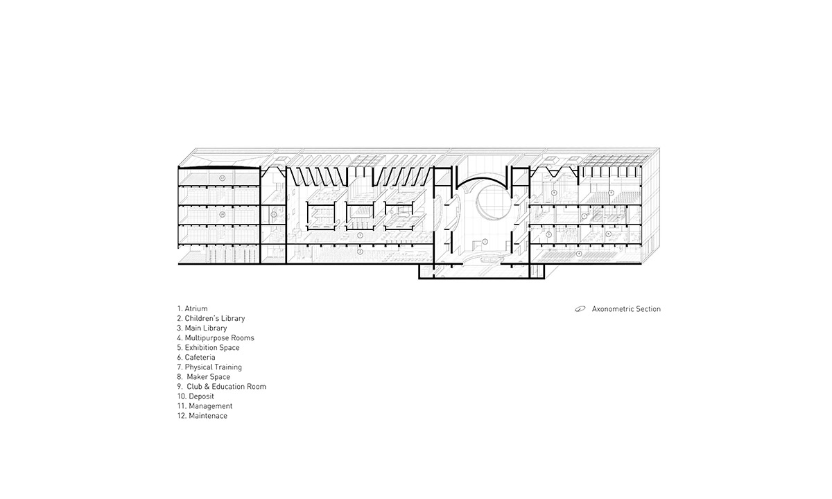 STLarchitects unveils its competition entry for Gwangjiu Korea Library in South Korea