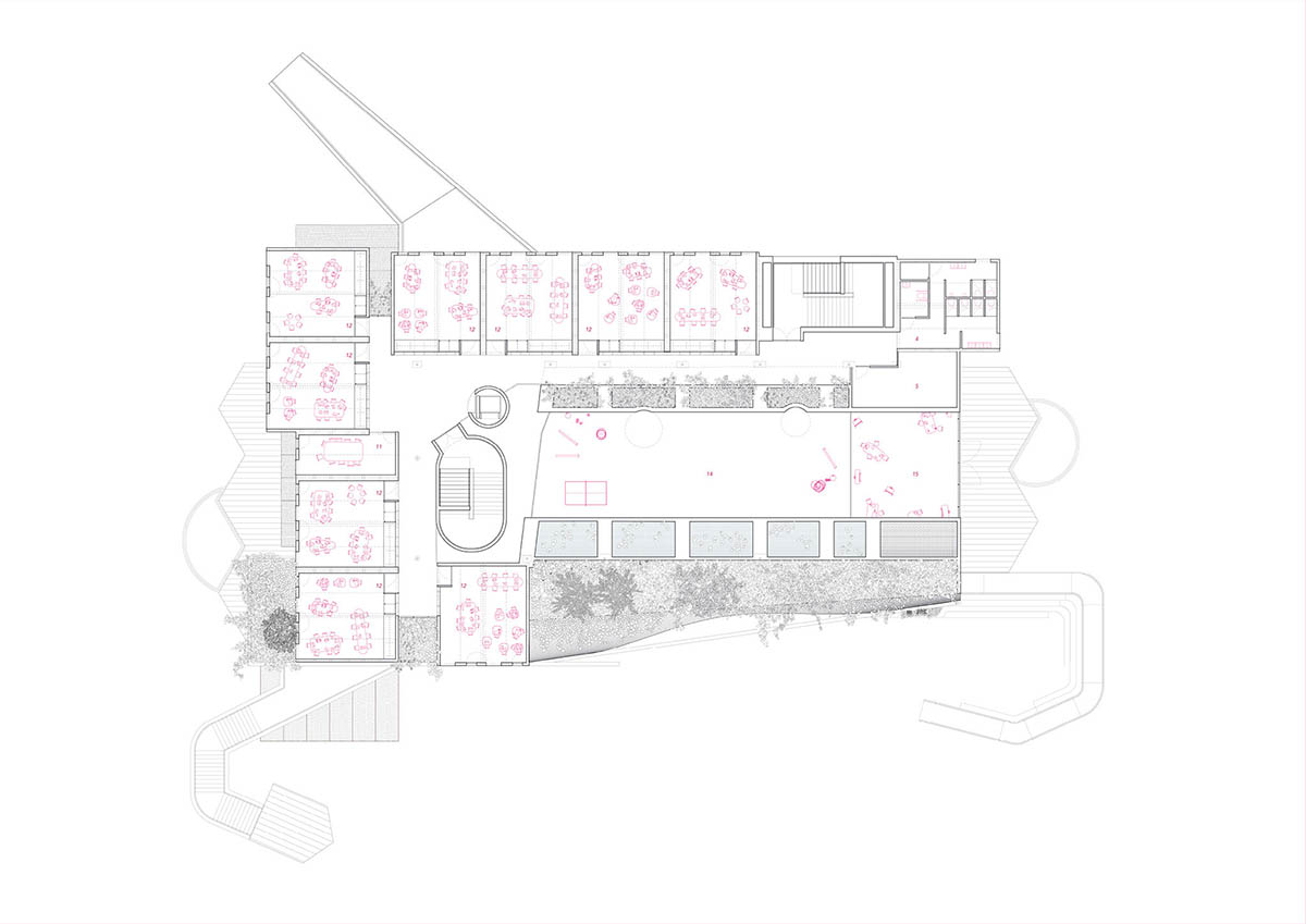 Andres Jacque / Office for Political Innovation designs village-like experimental school in Madrid