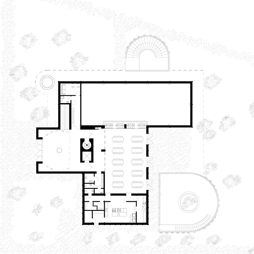 Förstberg Ling unveils his design proposal for elongated cone-shaped church in Finland