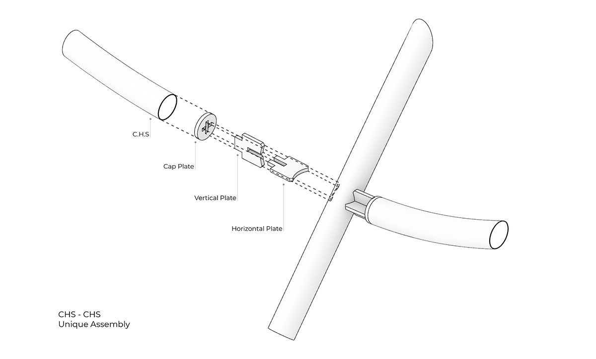 Undulating roof covers Cocoon School for unobstructed space in India 