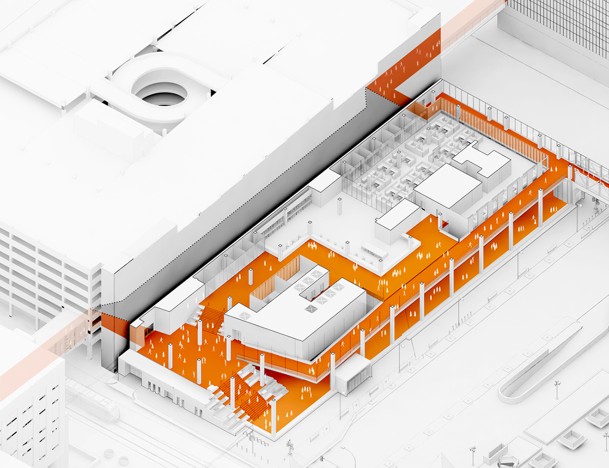 Henning Larsen Architects reimagines Minneapolis’ skyway system in a new Public Service Building