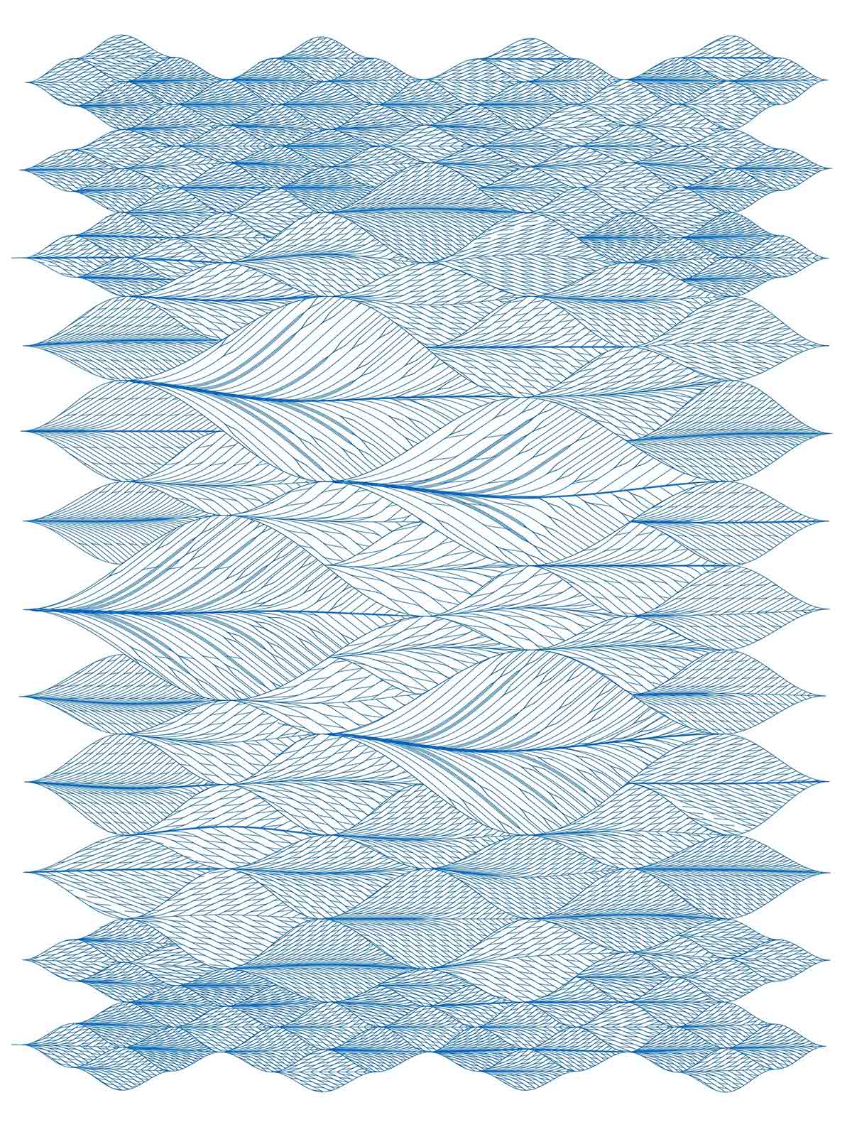 Studio RAP clads two gates of PoortMeesters residential building block in 3D blue porcelain
