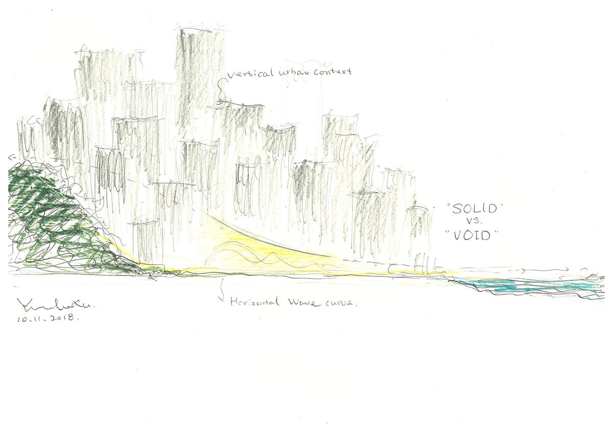 Culture and art complex features three mega arches that serve as a gateway to the city in Zhuhai