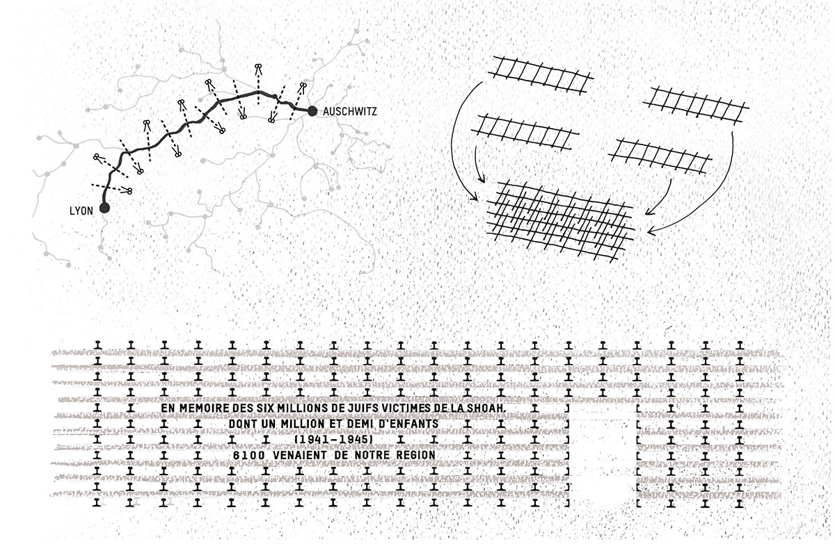 Blaising Borchardt Studio creates a monument for Holocaust remembrance, using interwoven steels