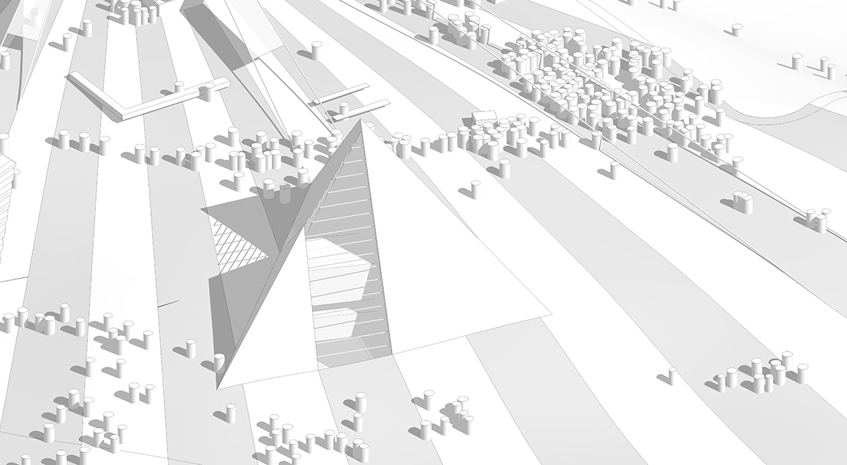 Building Office unveils proposal with scattered buildings for Bandırma Park Competition