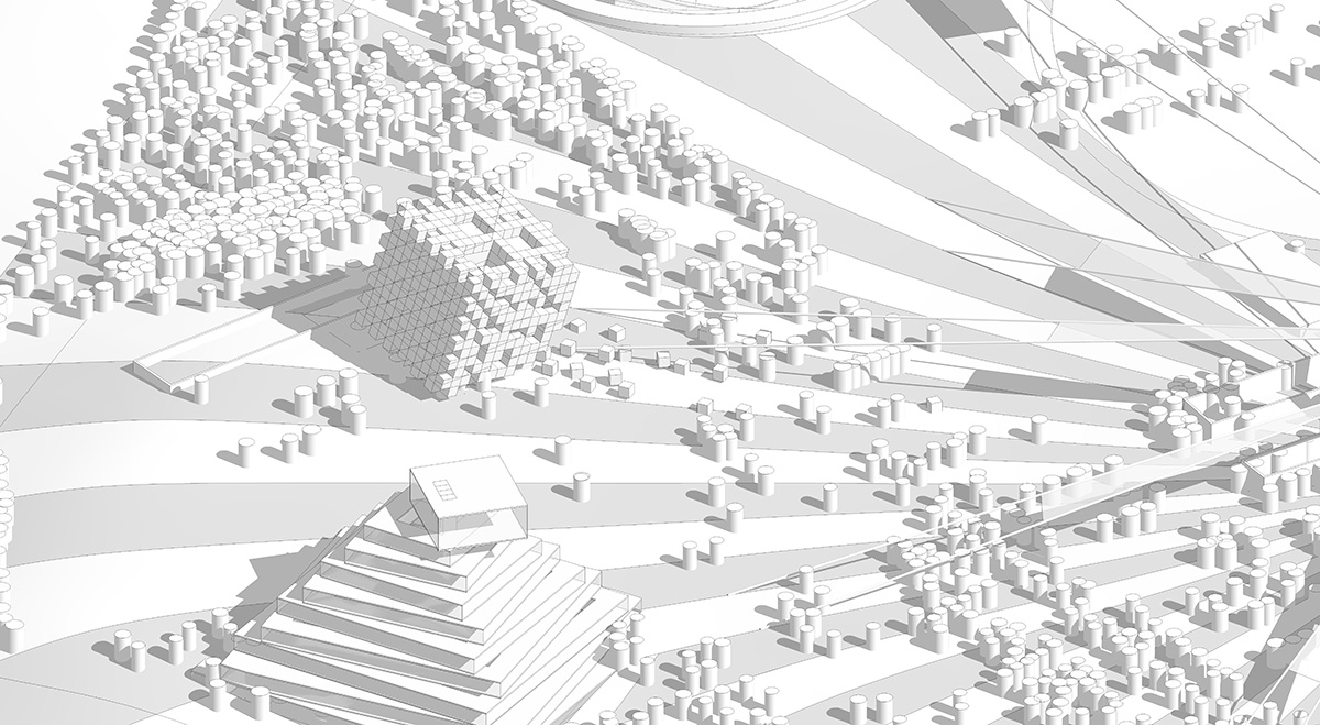 Building Office unveils proposal with scattered buildings for Bandırma Park Competition