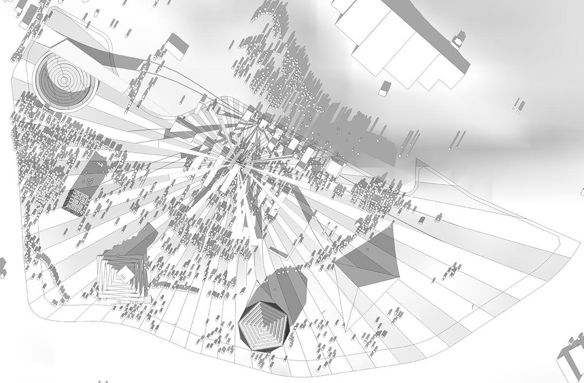 Building Office unveils proposal with scattered buildings for Bandırma Park Competition