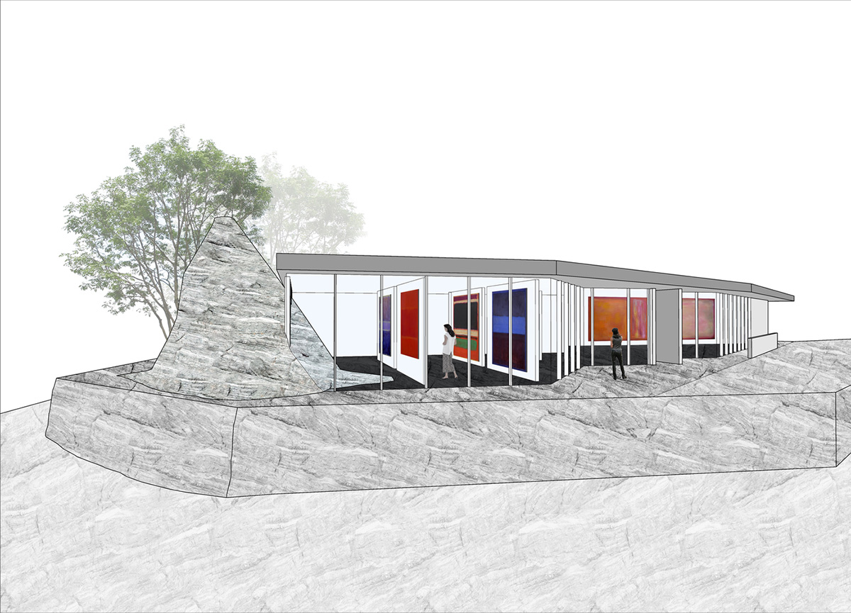 ArchiWorkshop combines oval guest rooms with museum in one landscape in South Korea