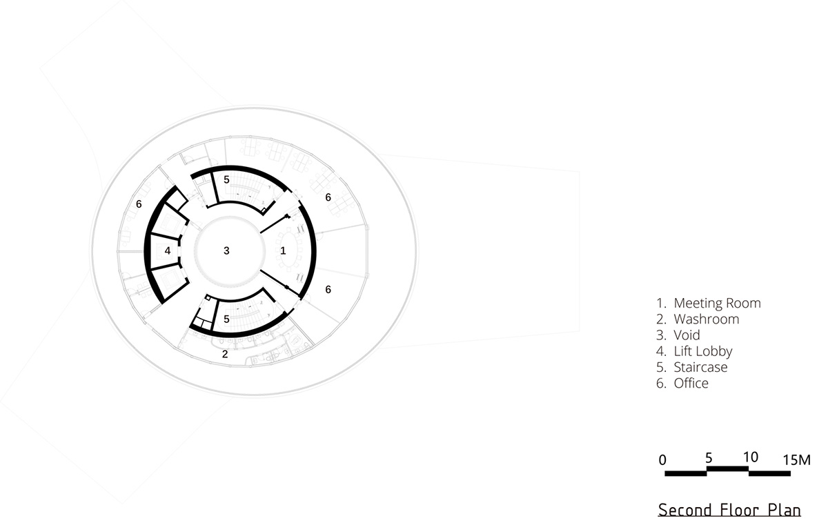 Lacime Architects creates wavy and floating Shimao-The Wave Showroom in Tianjin, China