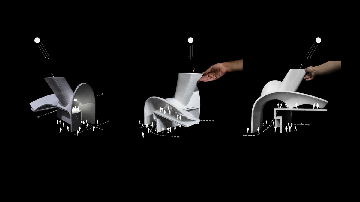 NextOffice creates giant node-looking passage for Mashhad C.E.O. Headquarters in Iran