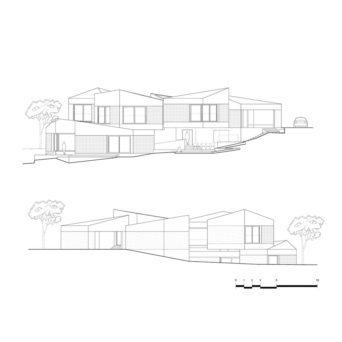 NOMO STUDIO designs holiday home comprised of bridge-like volumes on Minorca island