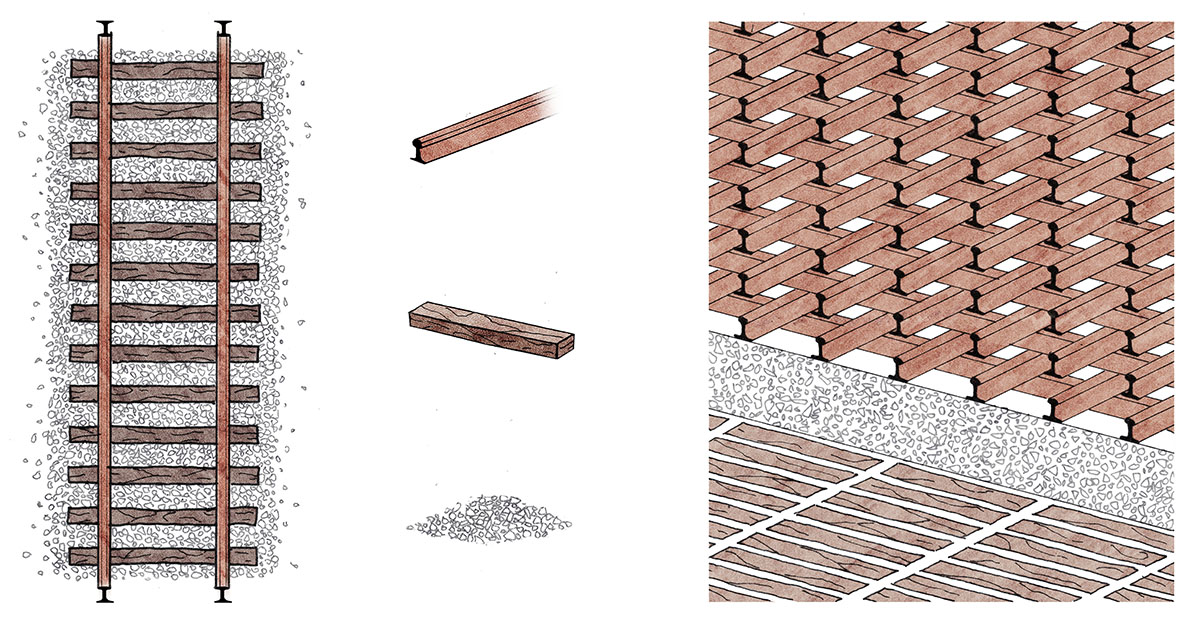 Blaising Borchardt Studio creates a monument for Holocaust remembrance, using interwoven steels