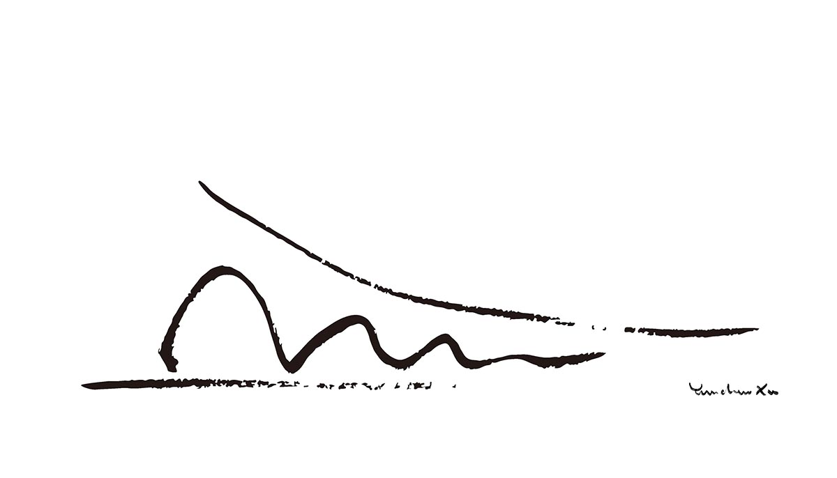 Culture and art complex features three mega arches that serve as a gateway to the city in Zhuhai