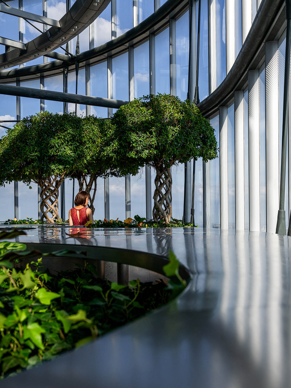Wutopia Lab creates continuous space for stack of books inside of Shanghai's tallest building