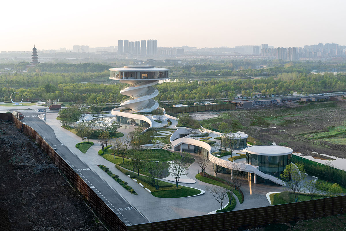 Natural qualities of Wetlands inform Nanchang Waves designed by Nordic Office of Architecture