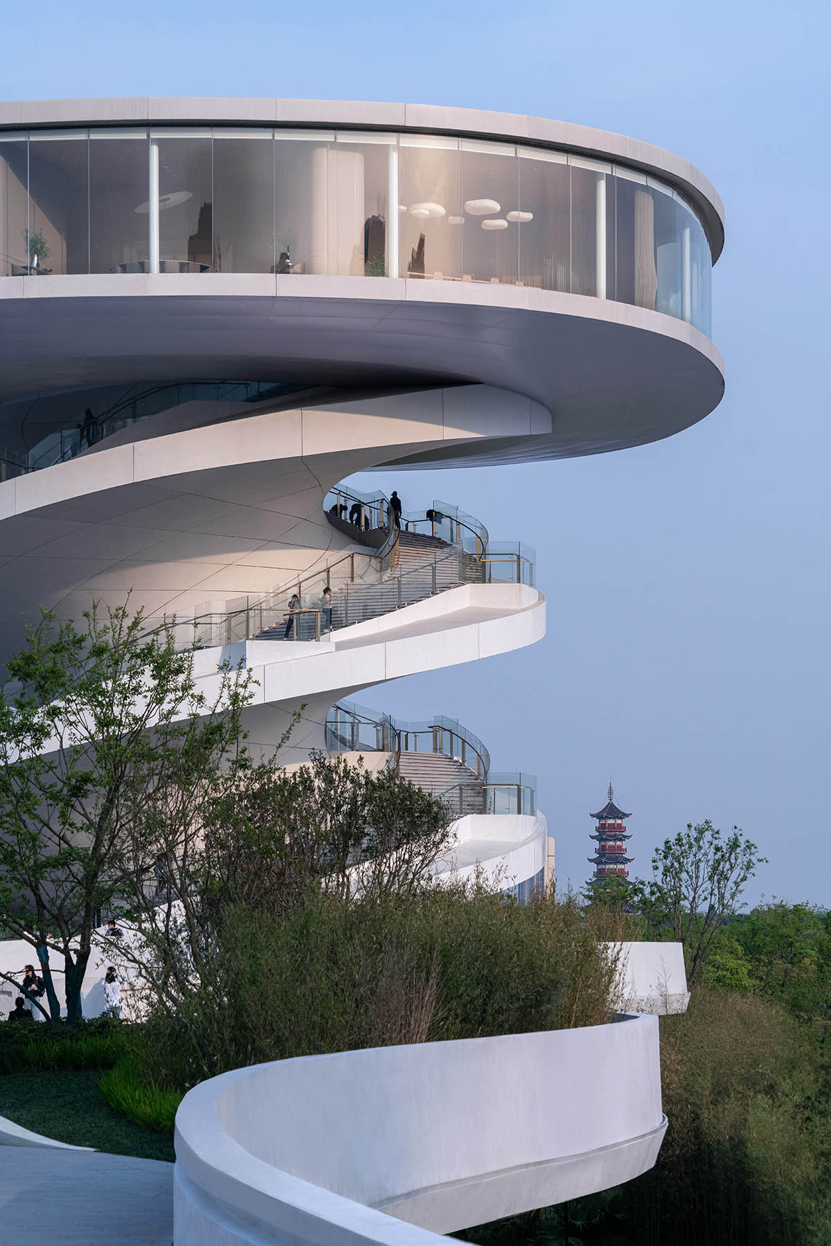 Natural qualities of Wetlands inform Nanchang Waves designed by Nordic Office of Architecture