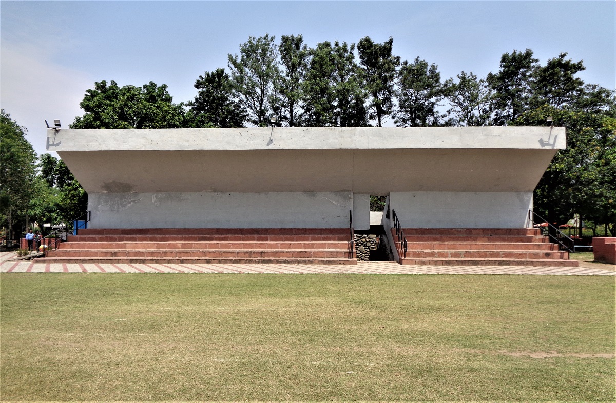 This 6-Decade Old Football Stadium At Chandigarh Is An Epitome Of Concrete Brutalism & Minimalism