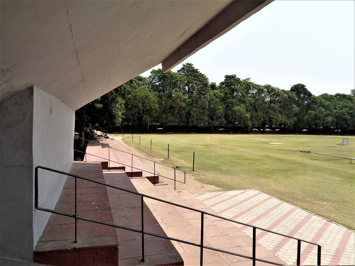 This 6-Decade Old Football Stadium At Chandigarh Is An Epitome Of Concrete Brutalism & Minimalism