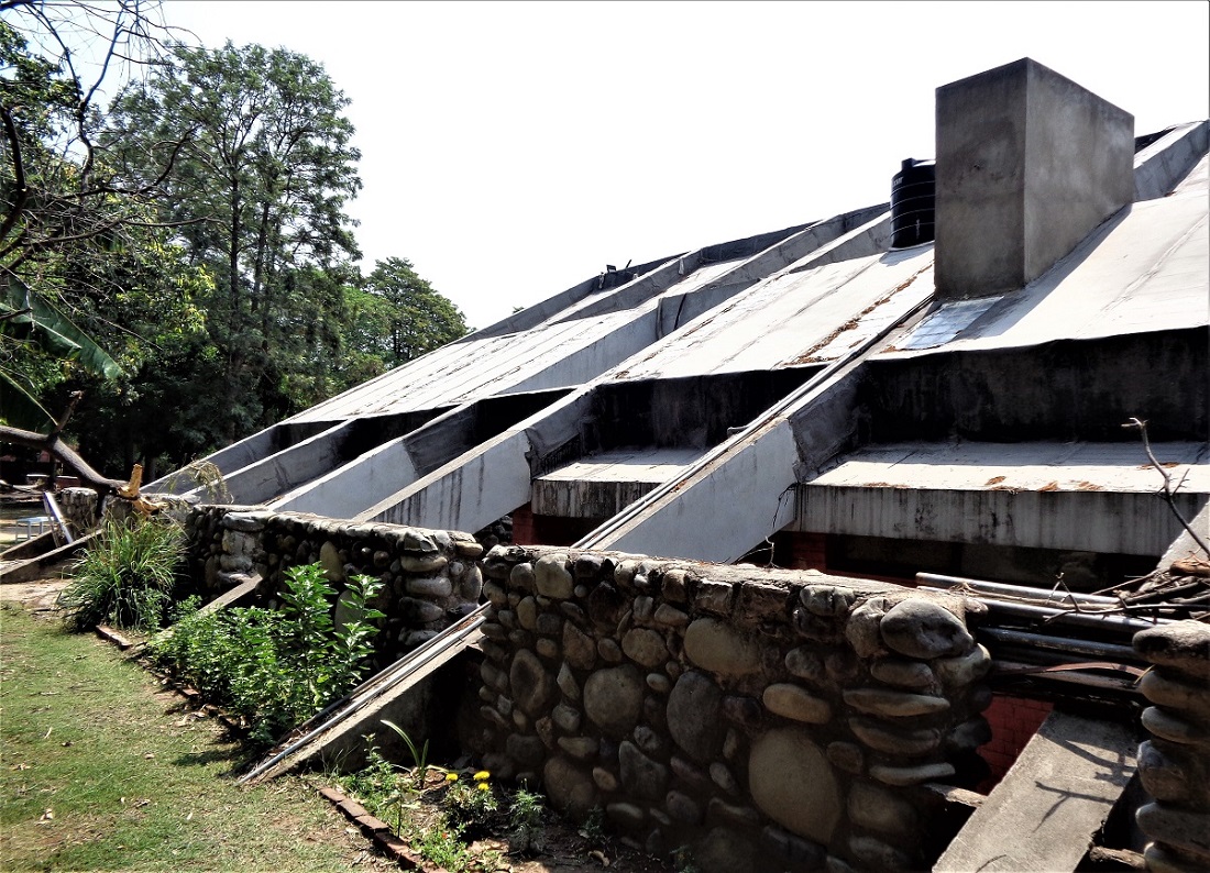 This 6-Decade Old Football Stadium At Chandigarh Is An Epitome Of Concrete Brutalism & Minimalism