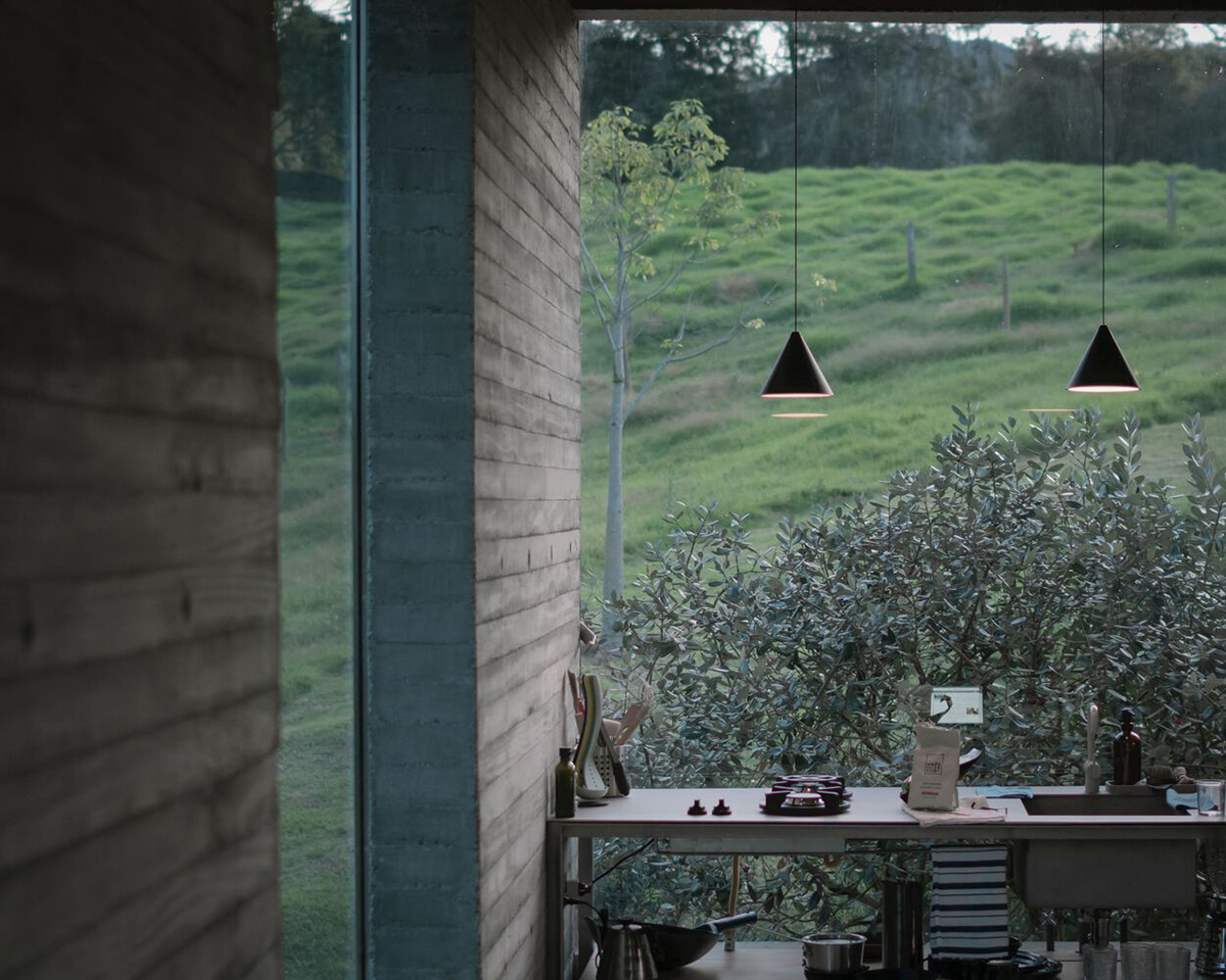 Ballen House in Colombia explores possibilities of living in larger spaces in a lush hilly terrain