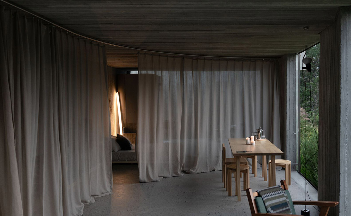 Ballen House in Colombia explores possibilities of living in larger spaces in a lush hilly terrain