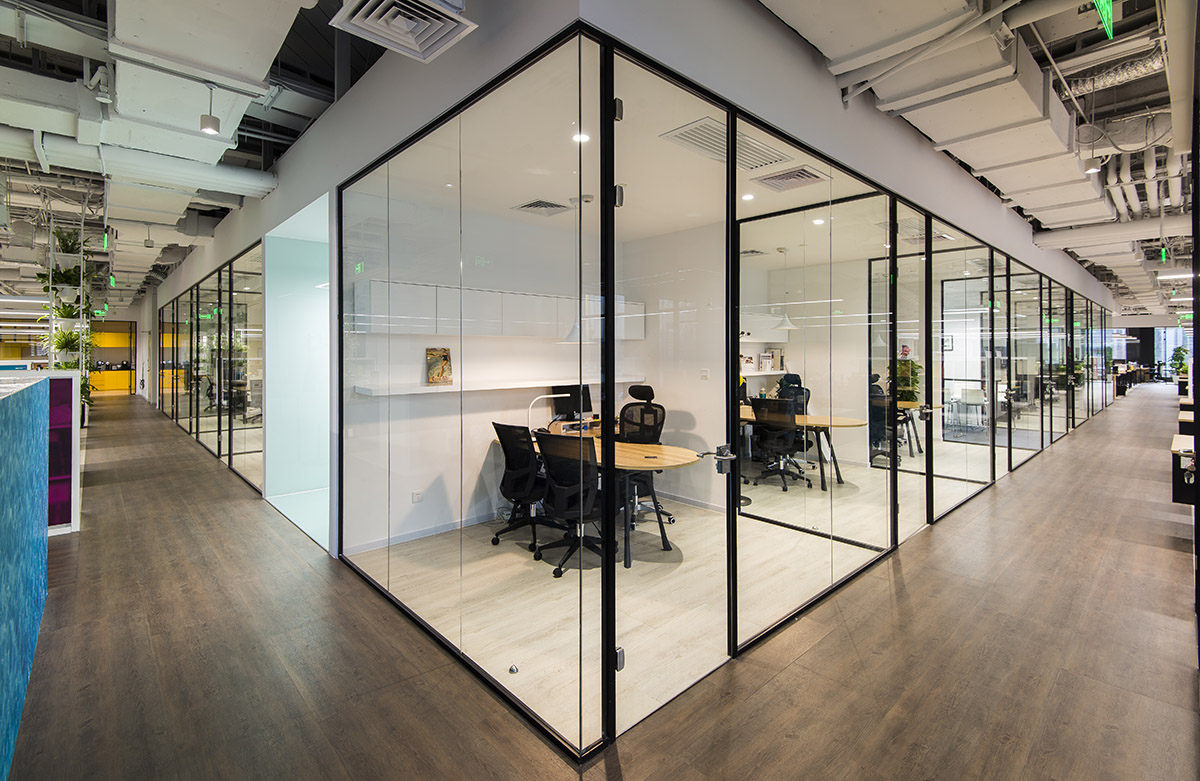 100architects completes underwater-themed-office for Club Med headquarters in Shanghai