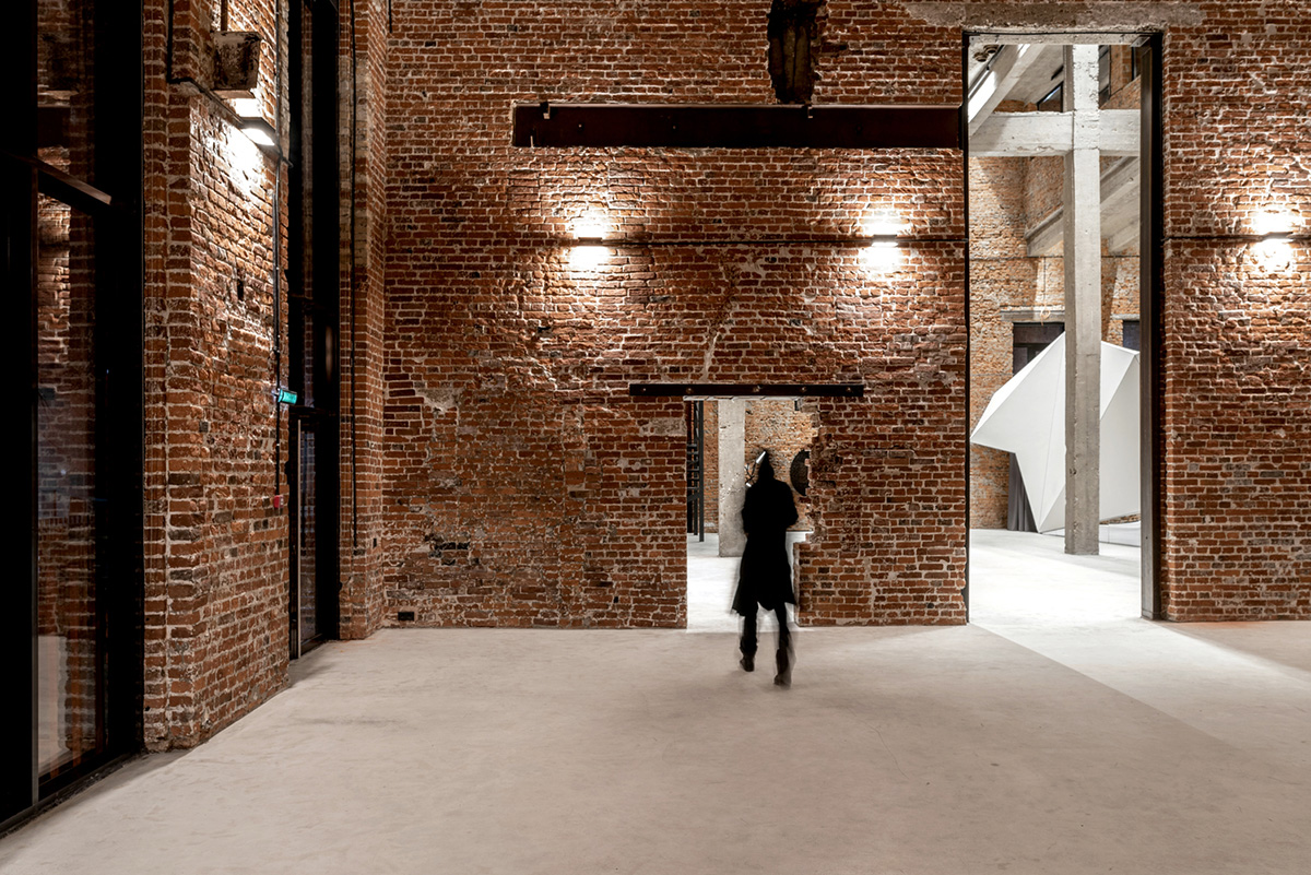 Geometrix Design transforms historic brick building into a large event ...