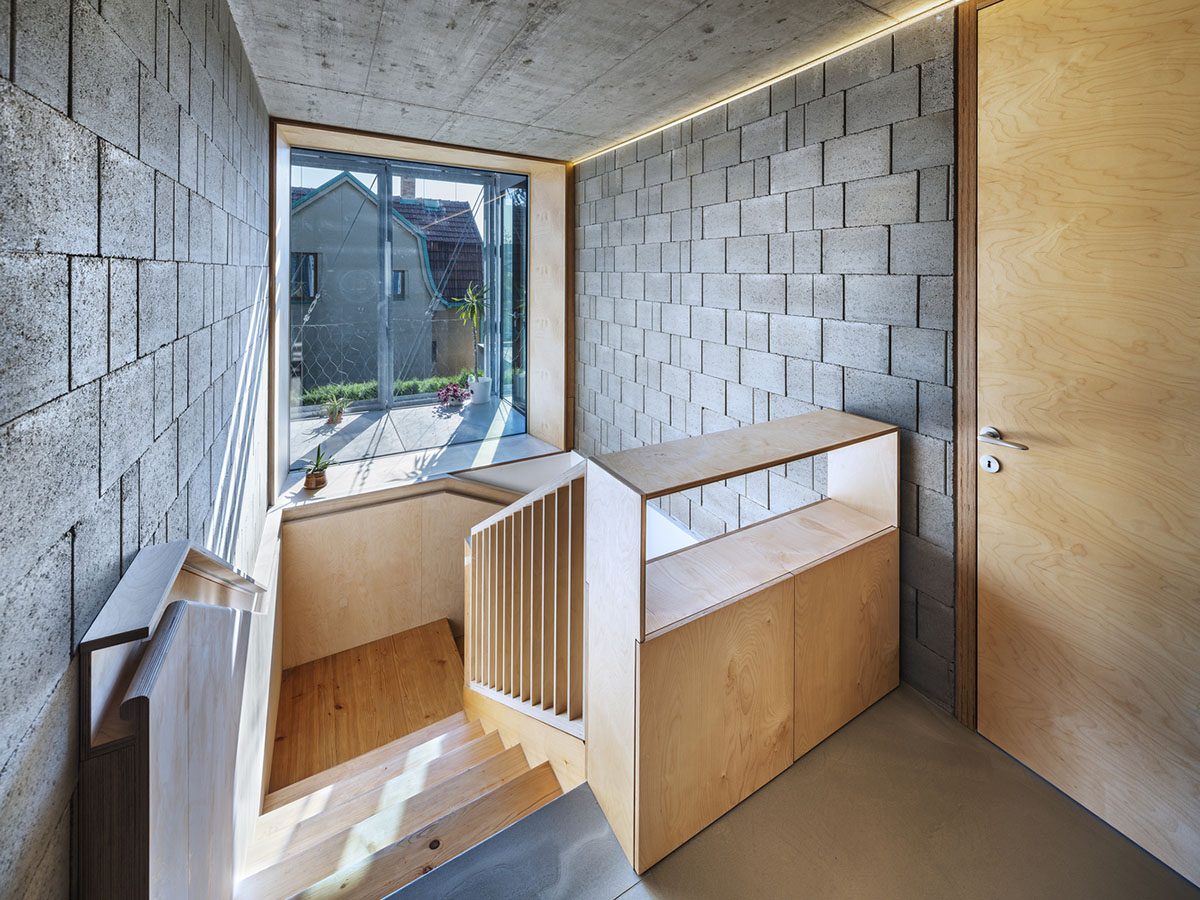 ŠÉPKA Architects wraps old residence with steel lattice featuring climbing plants as facade element