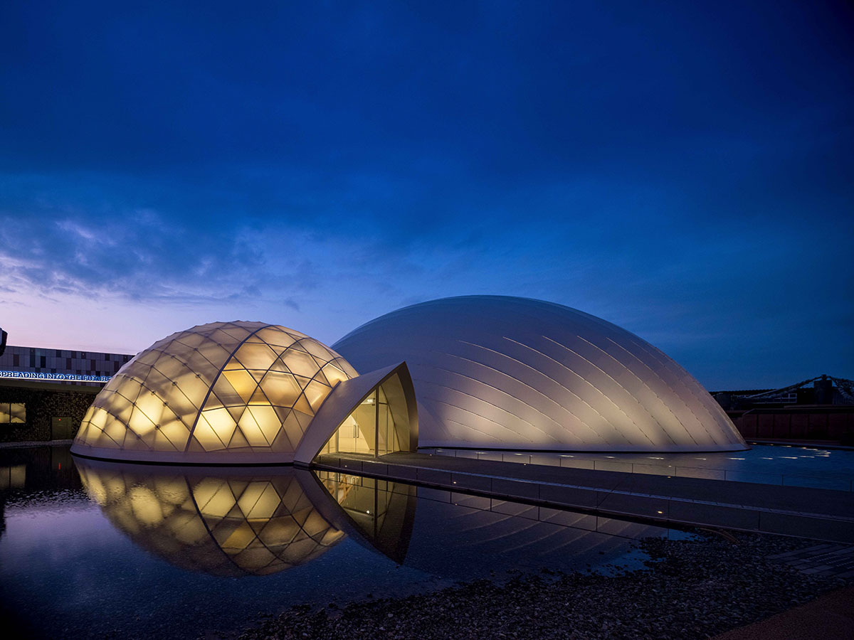 Shigeru Ban tackles marine plastic pollution with Blue Ocean Dome at Osaka Expo 2025