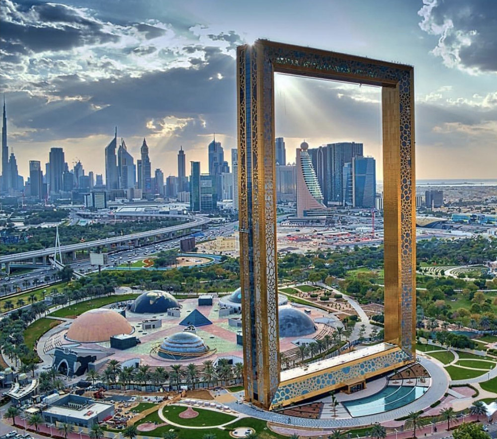 The controversial Dubai Frame opens to public despite copyright claims