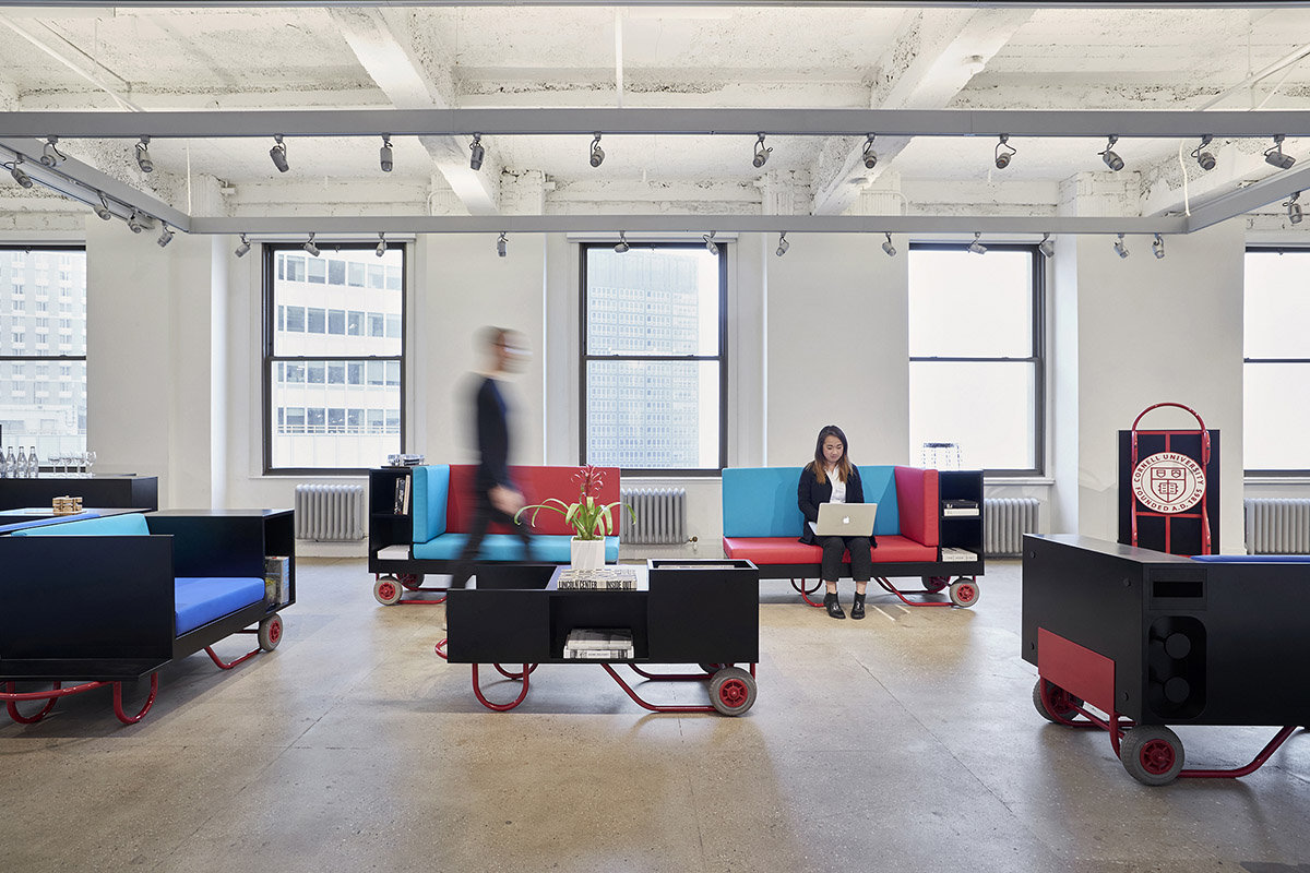 Cornell University unveils Push/Pull furniture series designed by CL3 and Lim + Lu