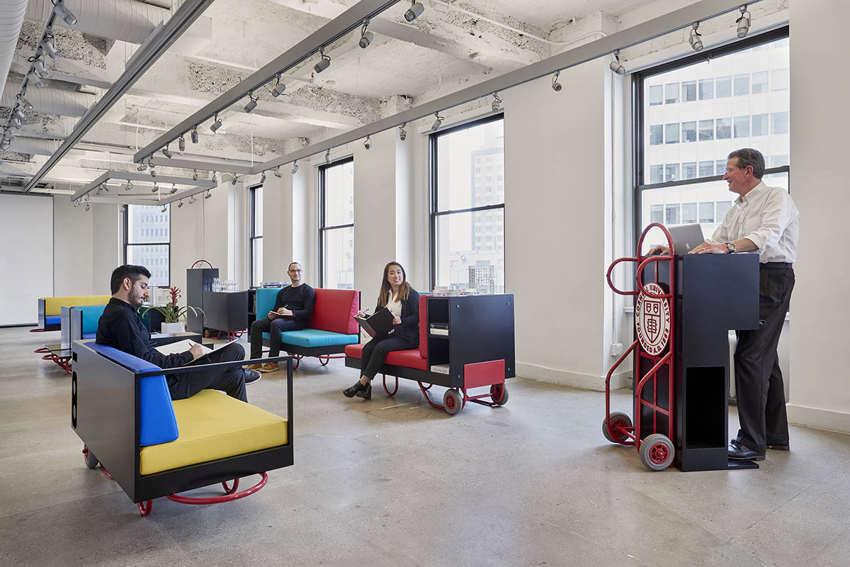 Cornell University unveils Push/Pull furniture series designed by CL3 and Lim + Lu